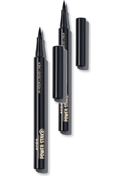 Power Stay Likit Eyeliner Blackest Black Ikili Set