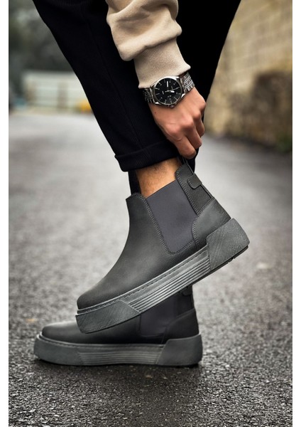 CH069 - Crt Harmany Erkek Bot Antrasıt modelleri