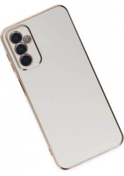 Samsung Galaxy M23 Kılıf Volet Silikon - Beyaz (K95) modelleri