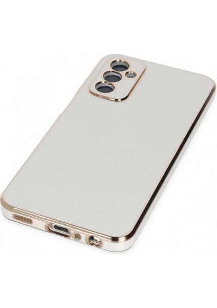 Samsung Galaxy M23 Kılıf Volet Silikon - Beyaz (K95) fırsatları