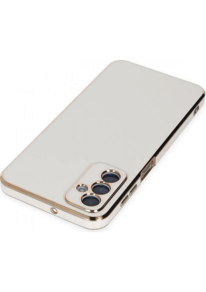 Samsung Galaxy M23 Kılıf Volet Silikon - Beyaz (K95) indirimleri