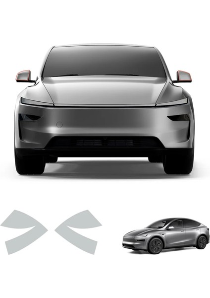 Hazır Kesim, Evinde Uygulayabileceğin Boya Koruma Filmi (PPF) – Tesla Model Y 2025 - Yan Aynalar
