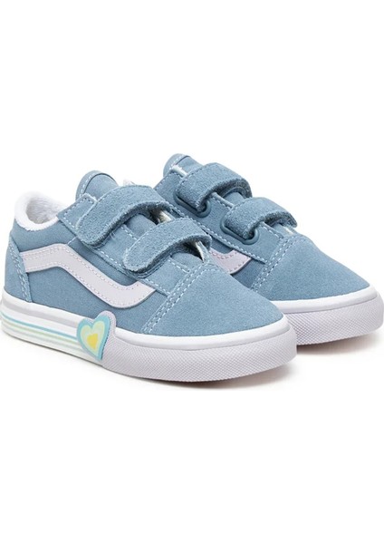 Mavi Bebek Yürüyüş Ayakkabısı VN000D4SCFL1-OLD Skool V Heart fiyatları