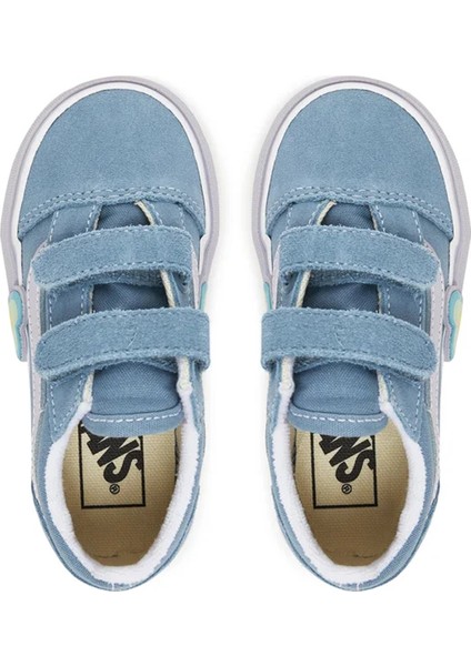 Mavi Bebek Yürüyüş Ayakkabısı VN000D4SCFL1-OLD Skool V Heart fırsatları