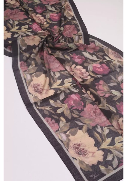 Fresh Çiçek Desen Sanda Şal