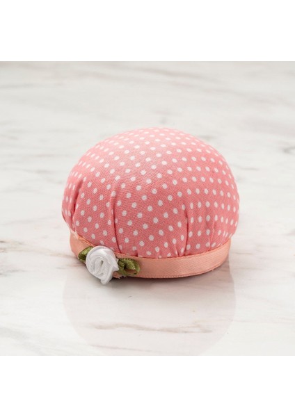 Loren Kola Takılabilir Pembe Beyaz Iğnedanlık