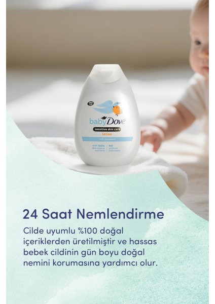 Bebek Banyo ve Sonrası Seti, Losyon 400 ml & Saç ve Vücut Şampuanı 200 ml fırsatları