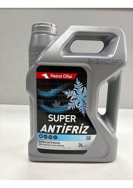 Süper Antifriz 3l Yeşil Saf Antifriz Üretim Tarihi 2025 Mavi fiyatları