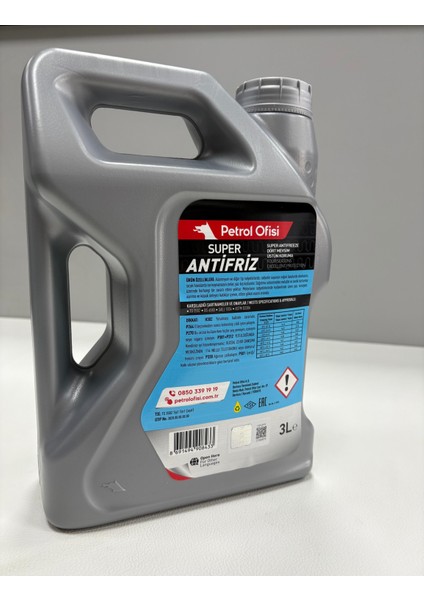Süper Antifriz 3l Yeşil Saf Antifriz Üretim Tarihi 2025 Mavi fırsatları