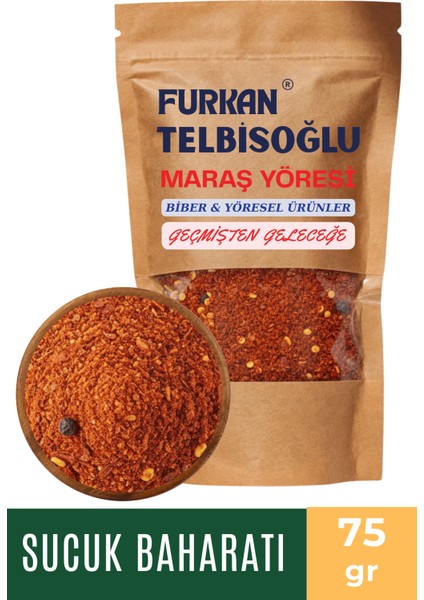 Sucuk Baharatı ( Taze Öğütülmüş, Katkısız,organik ) 75GR