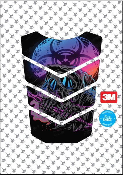 RENKLİ BASKILI UNİVERSAL TANK PAD (R-U-7)