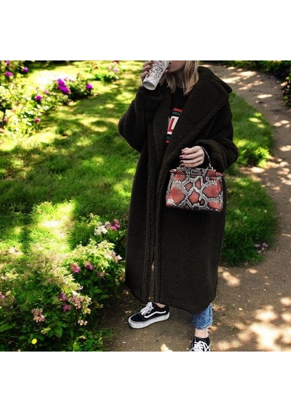 Kışlık Şık Düğmeli Peluş Ceket indirimleri