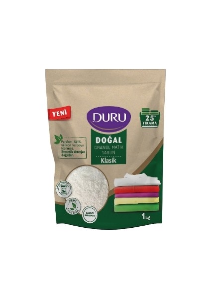 Granül Matik Sabun Klasik 1000G 4 Adet
