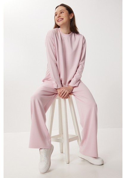 Basic Yumuşak Modal Alt-Üst Takım LXA0009 Pembe fiyatları