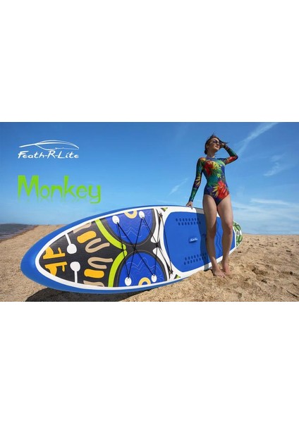 Monkey Şişme Sup Board/stand Up Paddle Board 350X85X15 cm Lacivert