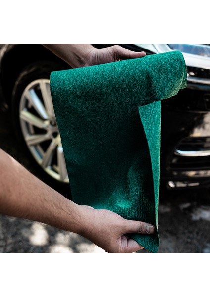 Fıberoll 25'li Mikrofiber Rulo Temizlik Bezi 30X30CM 175GSM - Koyu Yeşil fırsatları