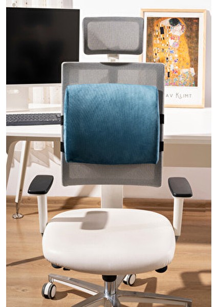 Visco Ortopedik Oturma ve Bel Destek Minderi Seti, Sırt Yastığı ve Koksiks Minderi modelleri