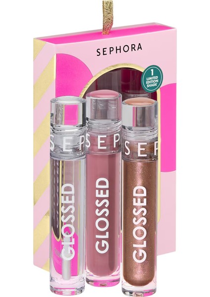 Kit De 3 Glossed - Sınırlı Sayıda Üretilen Yeni Bir Renk ile
