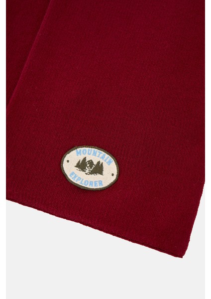 Mountain Explorer Çocuk Triko Atkı - Bordo fiyatları