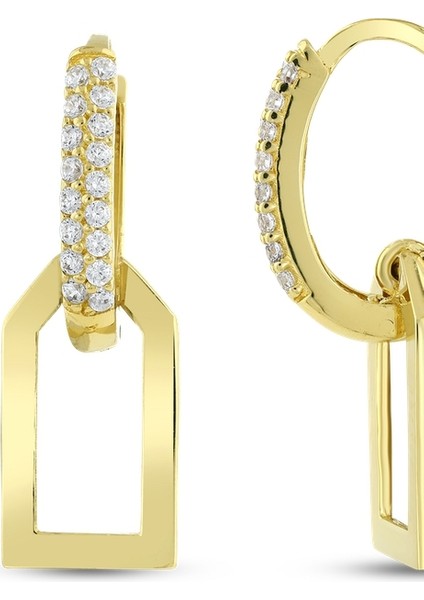 Altın Tasarım Küpe - 14K fiyatları