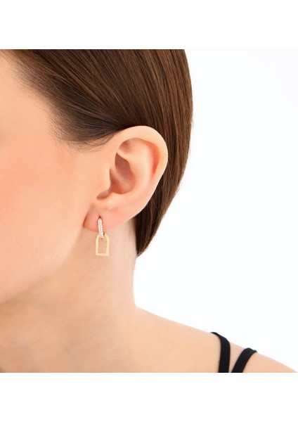 Altın Tasarım Küpe - 14K modelleri