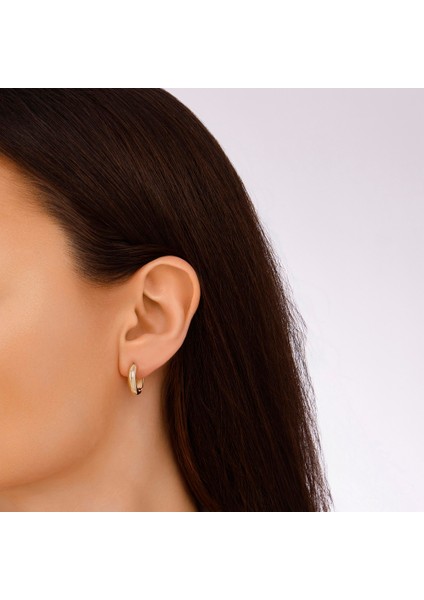 Altın Halka Küpe - 14K modelleri