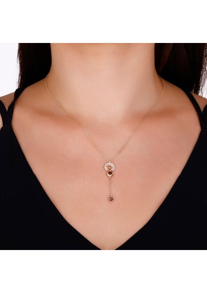 Altın Tasarım Kolye - 14K modelleri