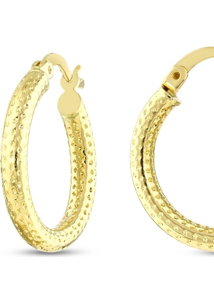 Altın Halka Küpe - 14K fiyatları