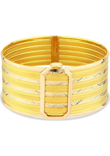 Altın Kelepçe Bilezik - 14K