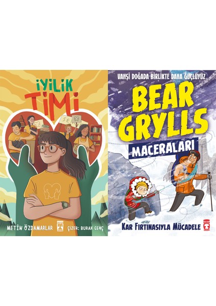 Iyilik Timi (Metin Özdamarlar) ve Kar Fırtınasıyla Mücadele - Bear Grylls Maceraları