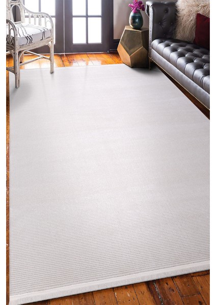 Moon 1000 Krem Modern Akrilik Yün Salon Halısı Yolluk Mutfak Yatak Odası Halısı