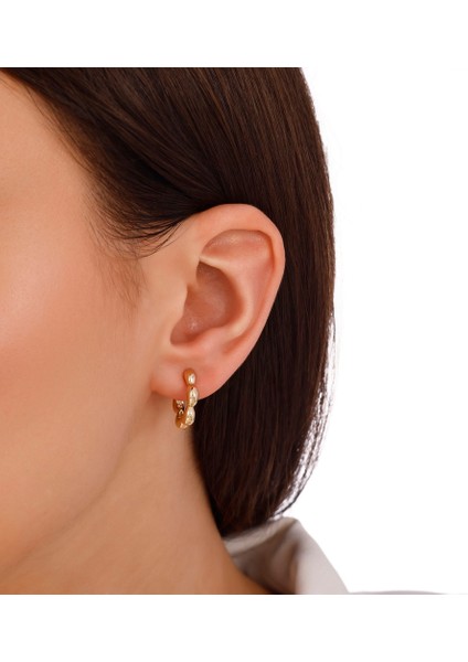 Tasarım Altın Küpe - 14K modelleri