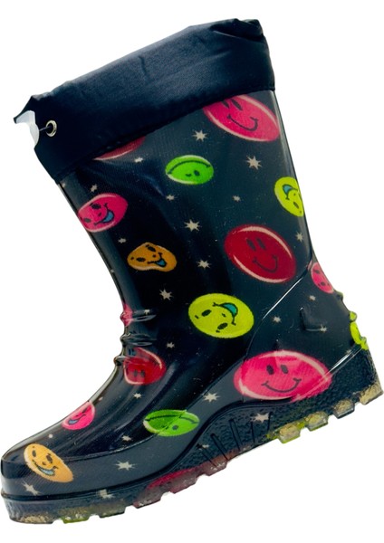 Içi Termal Tüylü Dışı Lastik Uzun Çizme Su Geçirmez Dayanıklı Kaymaz Taban (24-37 Numara) fırsatları