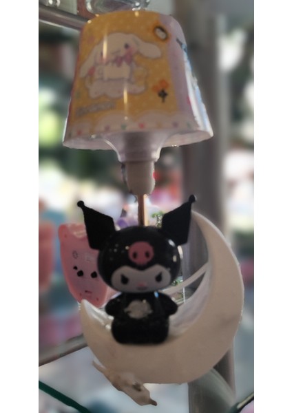 Kuromi Figürlü Abajur Model Masa/gece Lambası (30CM) AD56168