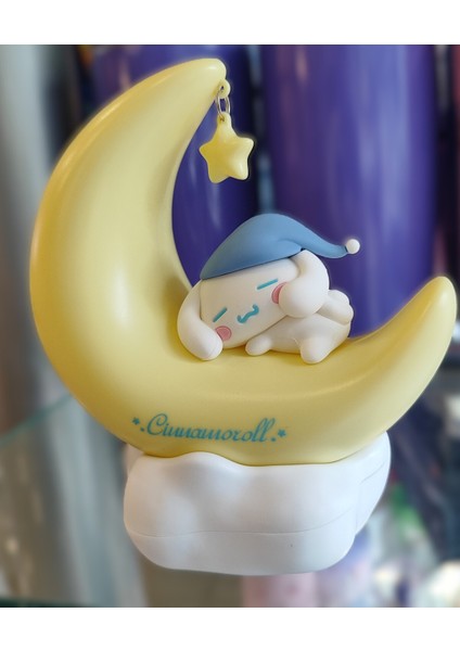 Cinnamoroll Figürlü Masaüstü Şarjlı Gece Lambası AD71022 modelleri