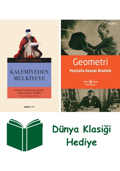 Kalemiyeden Mülkiyeye + Geometri + Dünya Klasiği Hediye