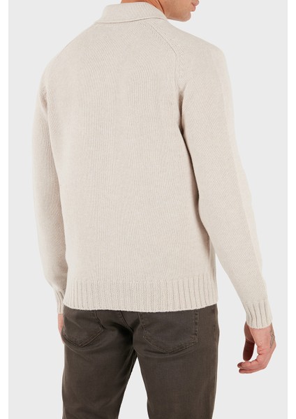 % 100 Yün Regular Fit Düğmeli Cepli Örme Ceket Erkek Ceket 13109 25079 054 fiyatları