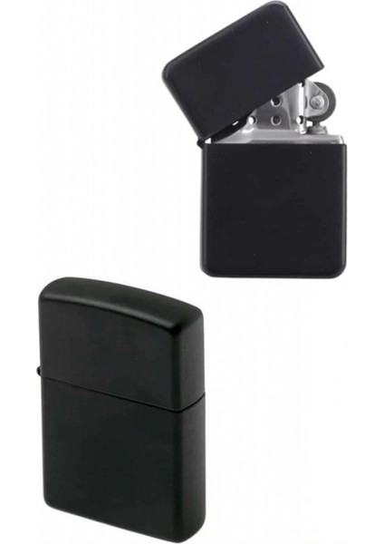 Doldurulabilir Siyah Benzinli Çakmak Metalik indirimleri