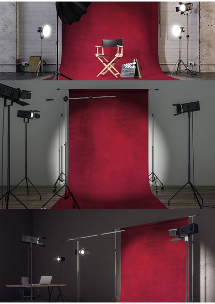 Derin Kızıl Vinil Backdrop – Profesyonel Fotoğraf ve Video Çekim Arka Planı (80×120 Cm) fiyatları