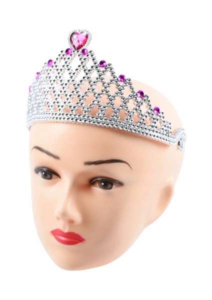 Kalpli Prenses Tacı Fuşya modelleri