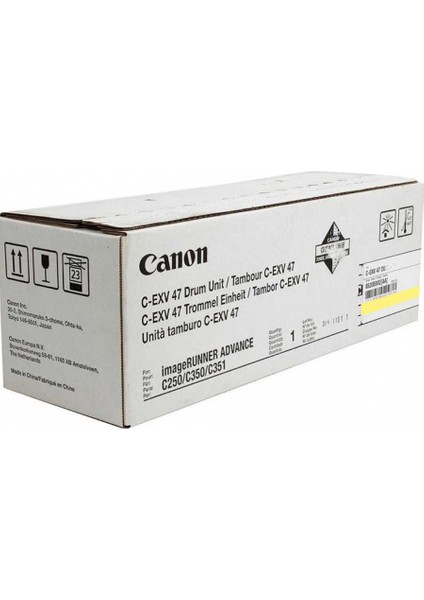 C-EXV-47-8523B002 Sarı Orijinal Fotokopi Drum Ünitesi fiyatları