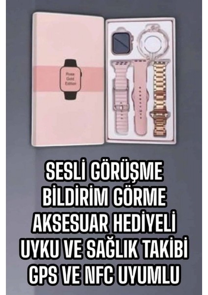 Akıllı Saat Bluetooth Bağlantılı Aksesuar Hediyeli Gps Takibi fırsatları
