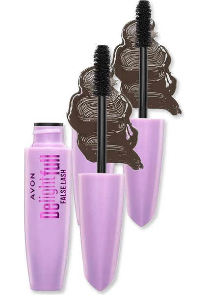 Delightfull Maskara Lava Brown Ikili Set