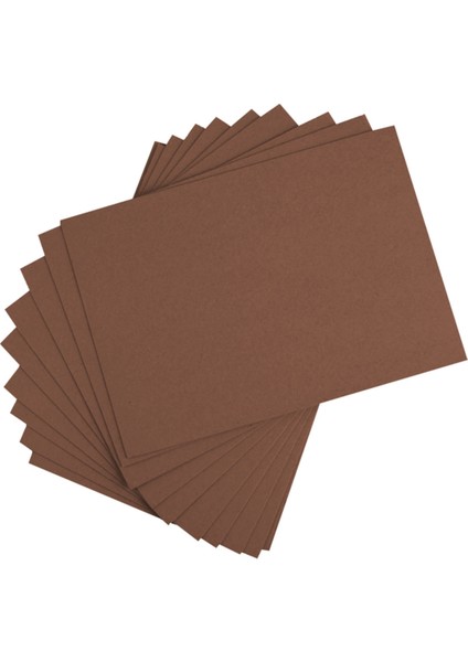 Renkli Mukavva 50X70 Kahve 18'li