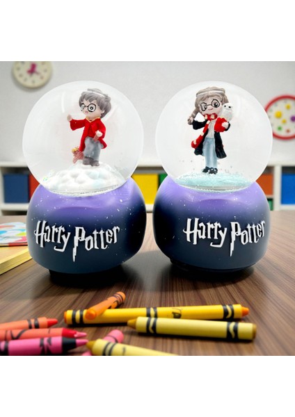 Harry Potter Büyük Boy Kurmalı Kar Küresi Hediyelik Kar Küresi 1 Adet