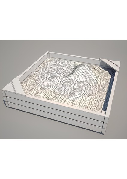 Pratik Ahşap Kum Havuzu