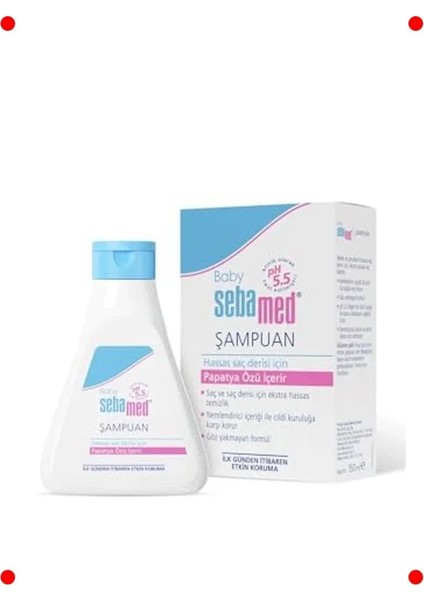 Göz Yakmayan Ph 5.5 Nemlendirici Bebek Şampuanı 150 ml