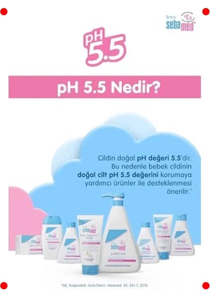 Göz Yakmayan Ph 5.5 Nemlendirici Bebek Şampuanı 150 ml indirimleri