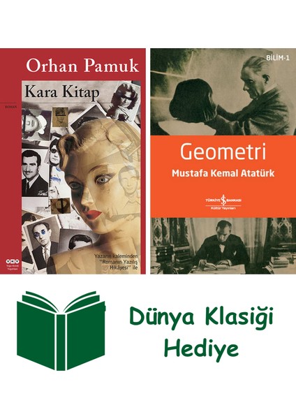 Kara Kitap + Geometri + Dünya Klasiği Hediye
