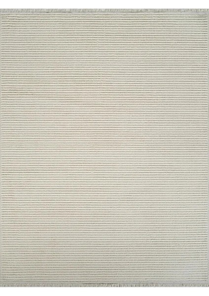 Bonny 1110 Krem Sisal Bukle Dekoratif Kabartmalı Halı Tozsuz Salon Halısı Koridor